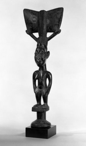 Name: Oshe Shango (Staff of Shango). Period: the art of Africa. Date:1970