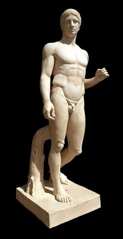 Ancient Rome 2 (753 B.C.)  The spear bearer (Doryphoros)