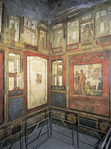 Ancient Rome 3  Ixion Room, House of Vetti