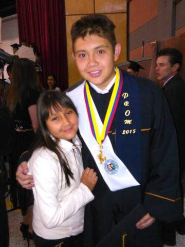graduacion de once de mi hermano