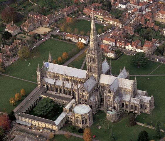 Salisbury Cathedral, Gothic, 1220-1258 CE