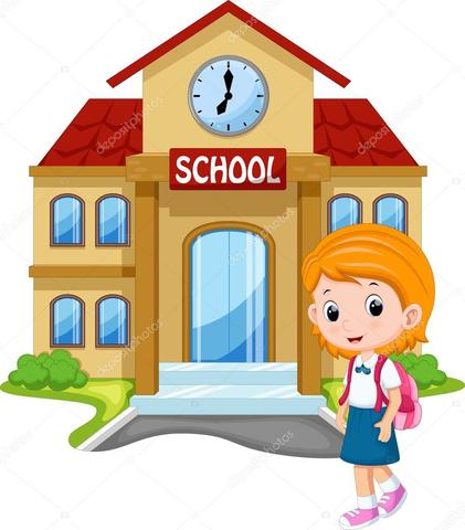 I started school