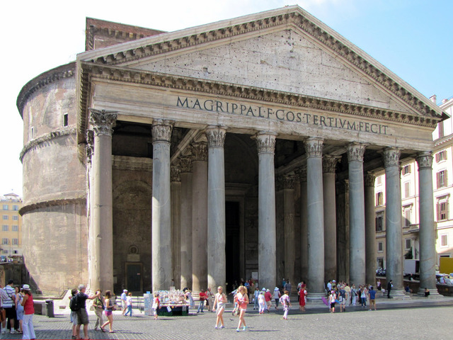 Pantheon, Marcus Agrippa, Ancient Rome, 118 B.C.E.