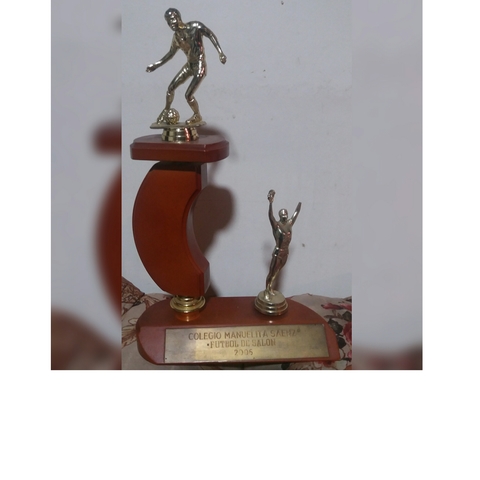 I was champion in the school football tournament