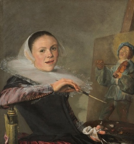 Self-Portrait, Judith Leyster, Baroque, c. 1630 CE