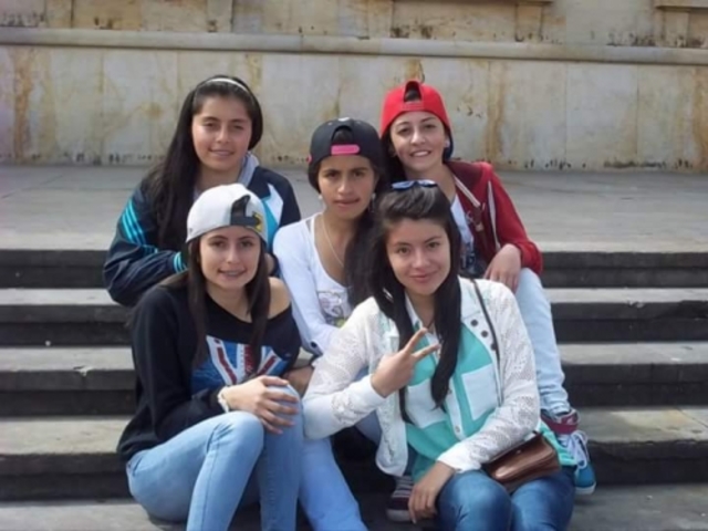 I went to ciclovia with friends