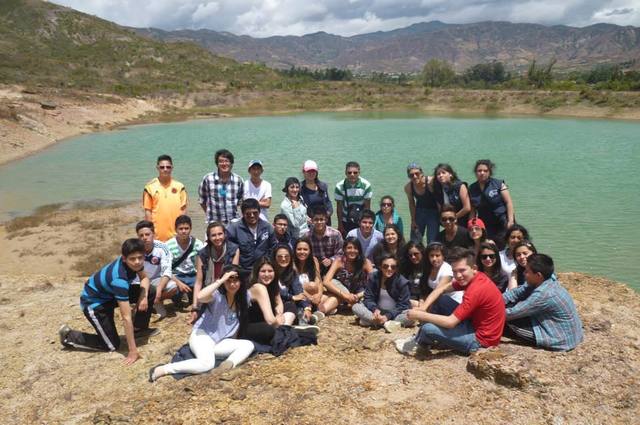 Traveled with the school to Villa de Leyva