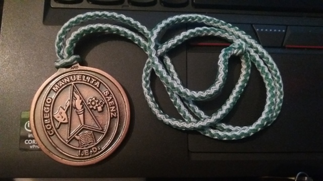 We were in second place in the soccer tournament