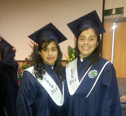 I graduated from school with my best friend