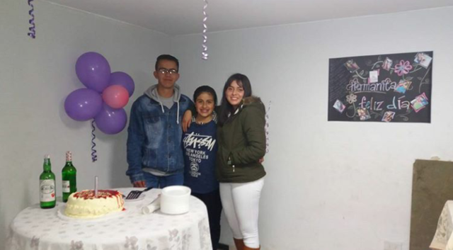 My family made me a surprise party