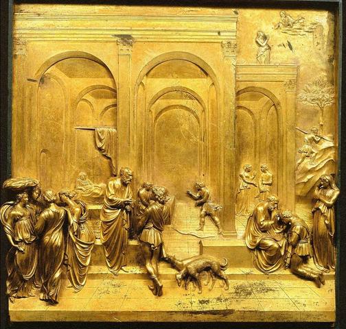 Jacob abd Esau. c. 1435 Era: Renaissance Medium: Bronze