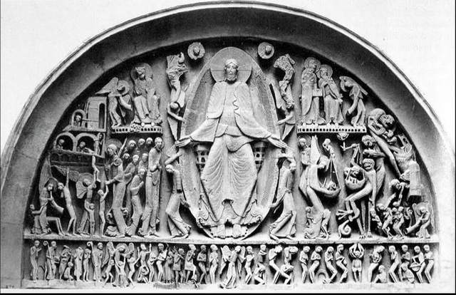 The Last Judgement - Gislebertus - Romanesque - 1130