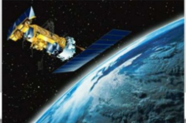 Televisión por satélite.