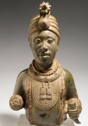 Bronze Head from Ife : African (11th - 15th CE)