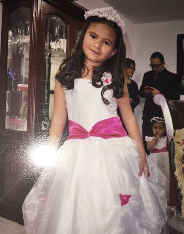 Hice mi primera comunión.