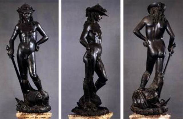 David - Donatello di Niccolo di Betto Bardi - Renaissance - 1446 to 1460