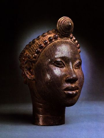 Crowned Head of a Ruler from Ife