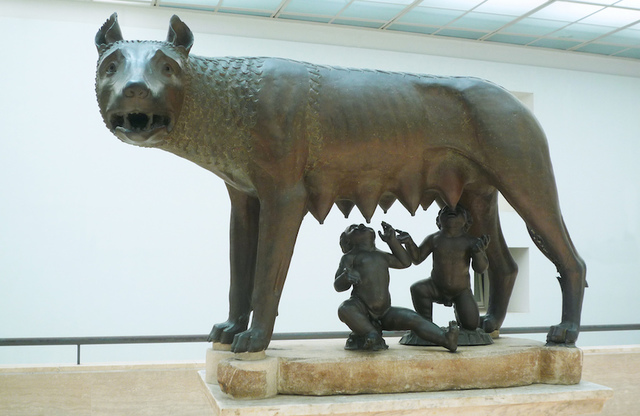 Capitoline Wolf, Ancient Roman, 5th century B.C.E. or medieval