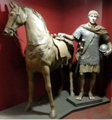 Servius Tullius, the king of Rome, increases the number of the cavalry corps (equites) to 1,800.