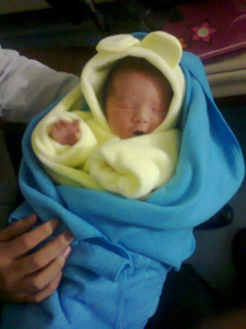 El nacimiento de mi hermanito