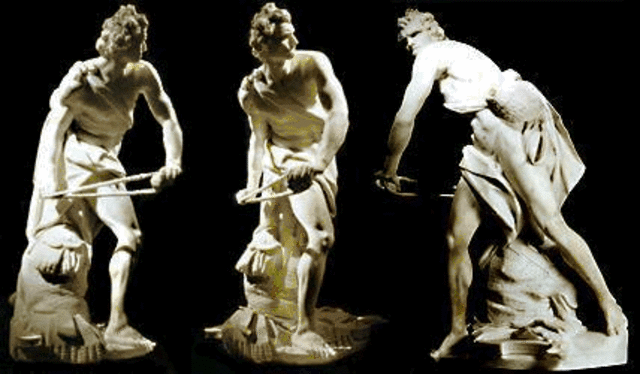 Gian Lorenzo Bernini. David, Baroque, 1623