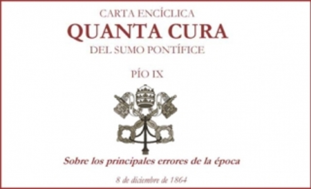 QUANTA CURA - PIO IX