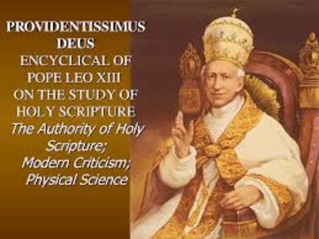 PROVIDENTISSIMUS DEUS-LEON XIII