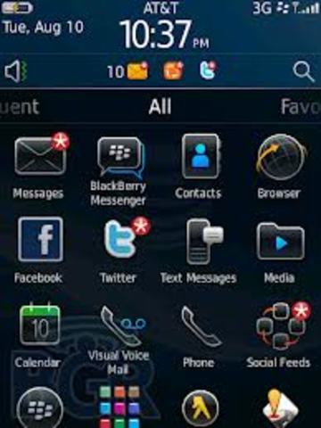 Blackberry OS 3.6