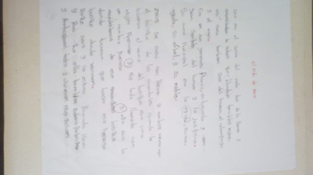 EL CUENTO: Revisión y producción del cuento.