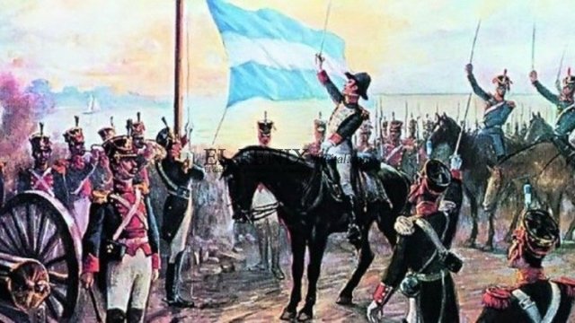 Bandera izada por primera vez