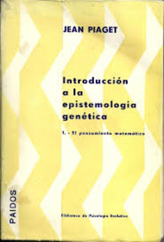 Se publica "Introducción a la epistemología genética"