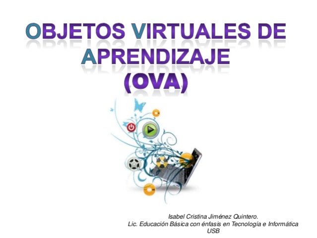Objetos Virtuales de Aprendizaje (OVA), concepto de Chiappe.