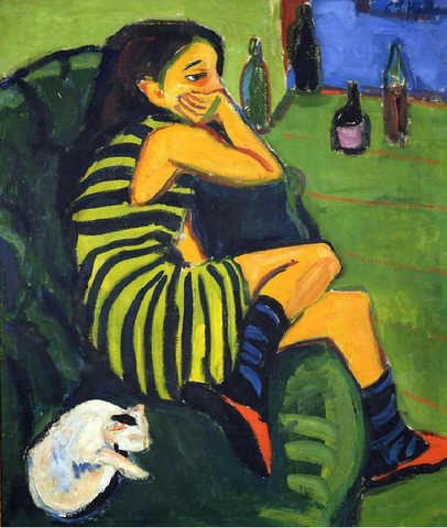 Marcella by Ernst Ludwig Kirchner