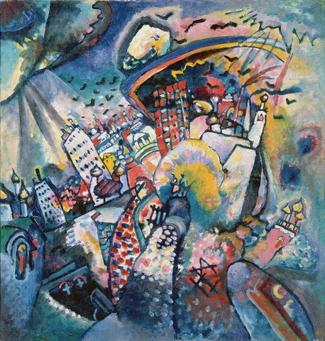 Moscow I by Wassily Kandinsky