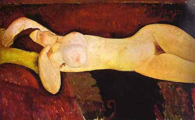 Reclining Nude by Amedeo Modigliani