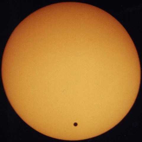 Transit of Venus observed