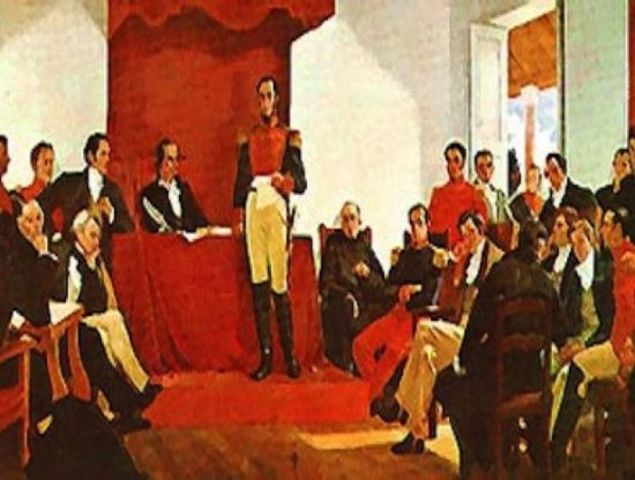 discurso de Simon Bolivar ante el congreso de Angostura