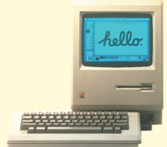 La primer computadora personal con interfaz gráfica es desarrollada por Apple.