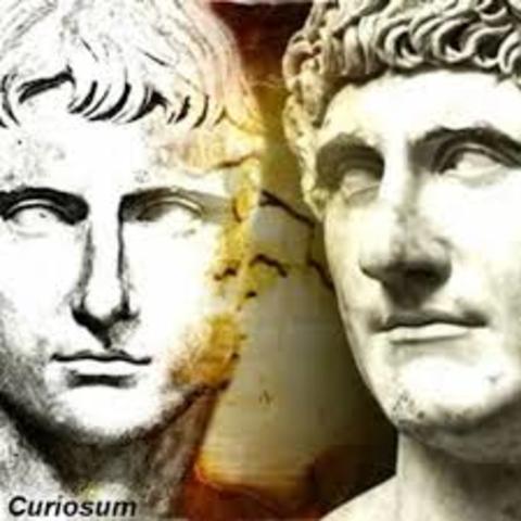 caída del segundo triunvirato