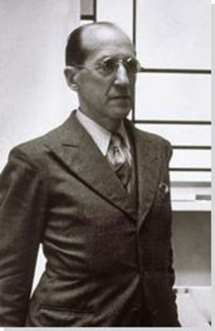Piet Mondrian, the father of graphic design (the use of grids)