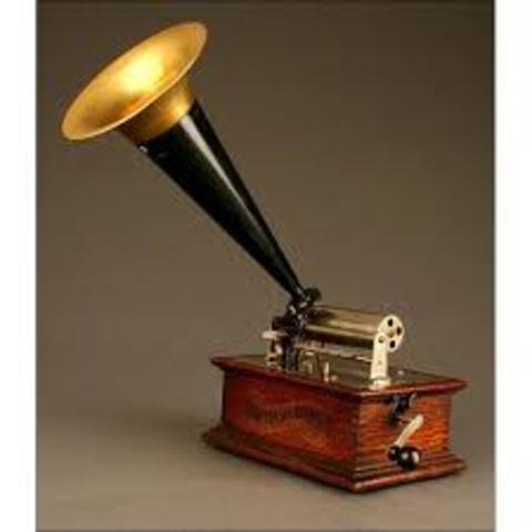 Edison: fonógrafo  (audio y telecomunicaciones)