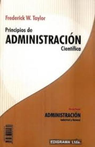 Publicación el libro "Principios de la Gerencia Científica"