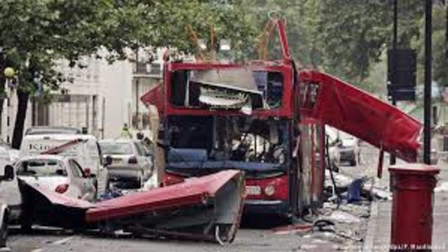 Bomba Nas Linhas Metropolitanas em Londres