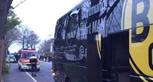 Ataque Ao Ônibus do Borrusia Dortmund-  Alemanha