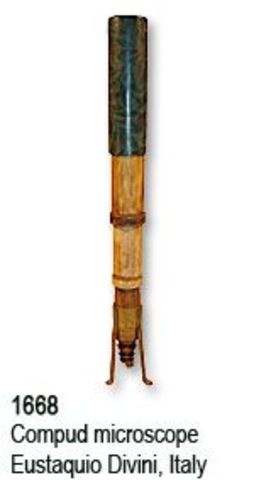 Microscopio de Eustachio Divini