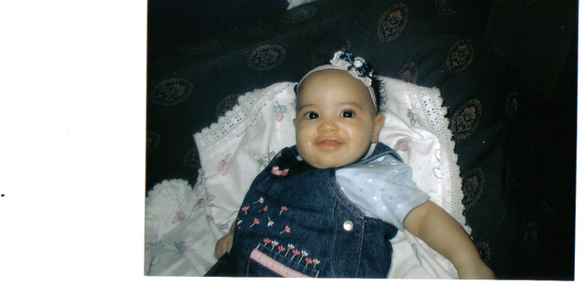 La nena de Papi tiene dos meses.