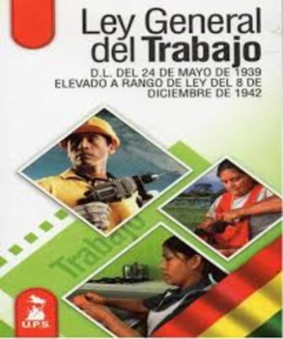 Ley General del trabajo (Ley 6)