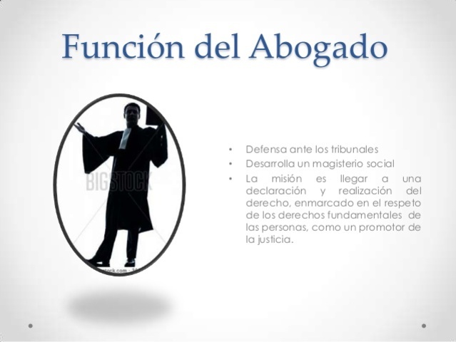 2.	EL ABOGADO PIEZA CLAVE