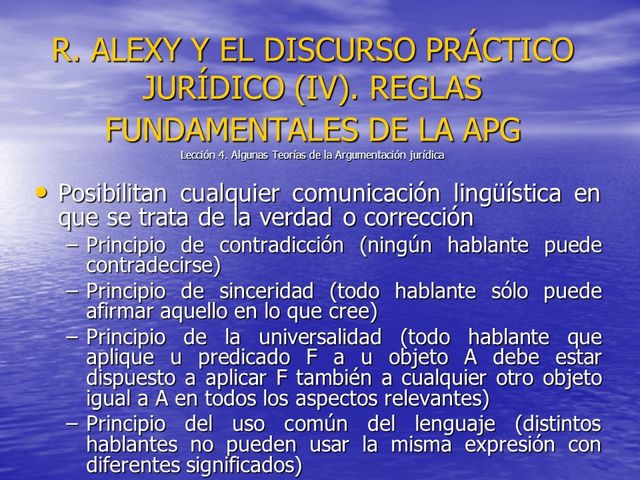 6. EL DISCURSO JURÍDICO Y LA COMUNICACION