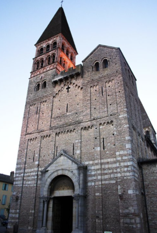 Saint-Philibert de Tournus, Artist Unknown, Romanesque, 875